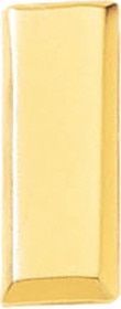 Blackinton Lieutenant Bars-Smooth in Gol-Tone